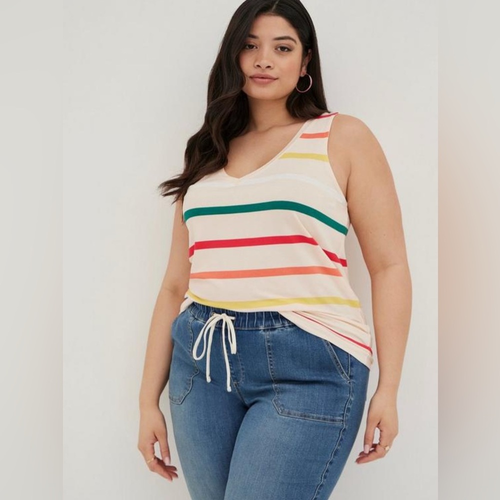 NWT Torrid Perfect Super Soft V-Neck Tank Size 3 3X